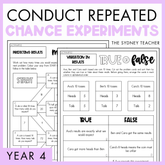 Year 4 Statistics & Probability: Repeated Chance Experiments (AC9M4P02)