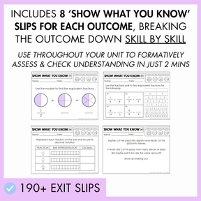 Year 4 Maths Assessment MEGA Bundle cover by The Sydney Teacher, showing sample worksheet pages.