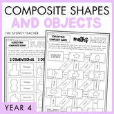 Year 4 Measurement & Space:  Composite Shapes and Objects (AC9M4SP01)