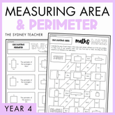 Year 4 Measurement & Space: Measuring Area and Perimeter (AC9M4M02)