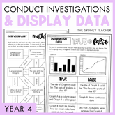 Year 4 Statistics & Probability: Conduct Investigations & Display Data (AC9M4ST03)
