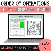 Order of Operations - Digital Colour by Number ☆ Christmas Edition ☆ - The Sydney Teacher