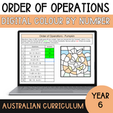 Order of Operations - Digital Colour by Number ☆ Halloween Edition ☆ - The Sydney Teacher