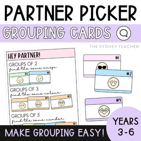 Partner Pickers - The Sydney Teacher