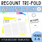 Recount Tri-Fold Pack - The Sydney Teacher