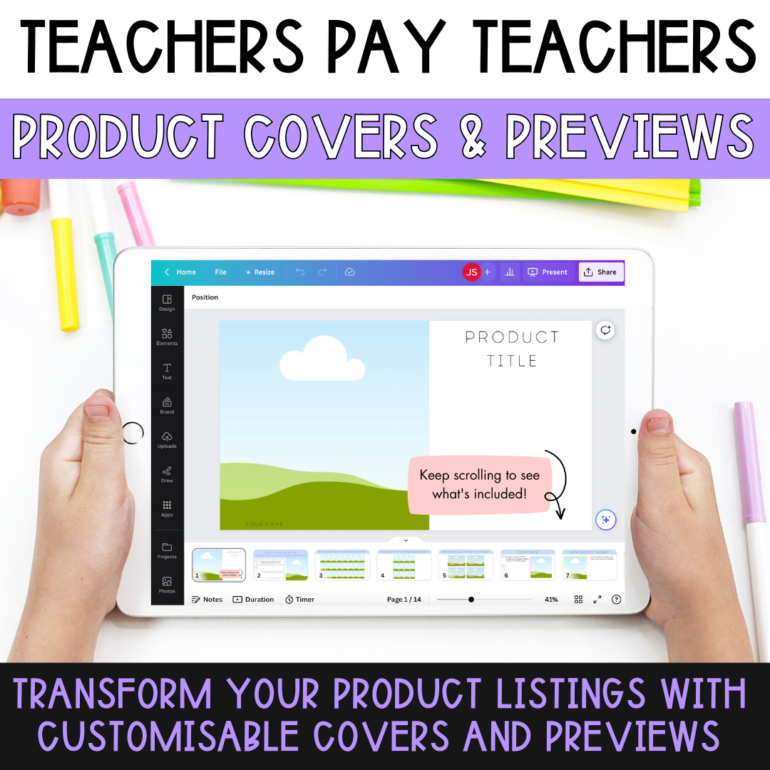 Teachers Pay Teachers Product Covers and Previews - The Sydney Teacher