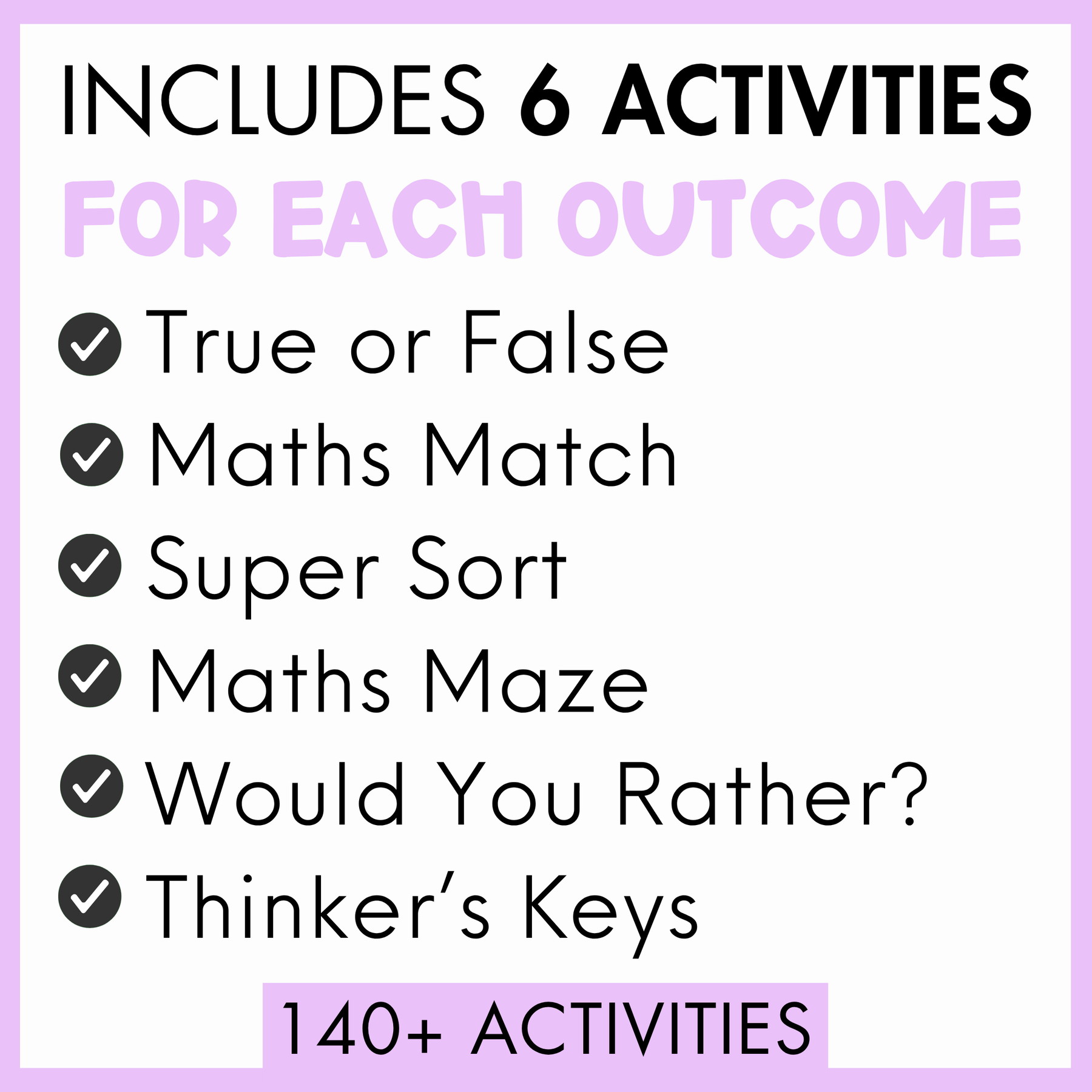 Year 4 Maths Activity MEGA Bundle - Covers Every Maths Outcome!