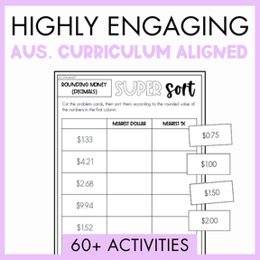 Year 4 Number & Algebra Activity Bundle