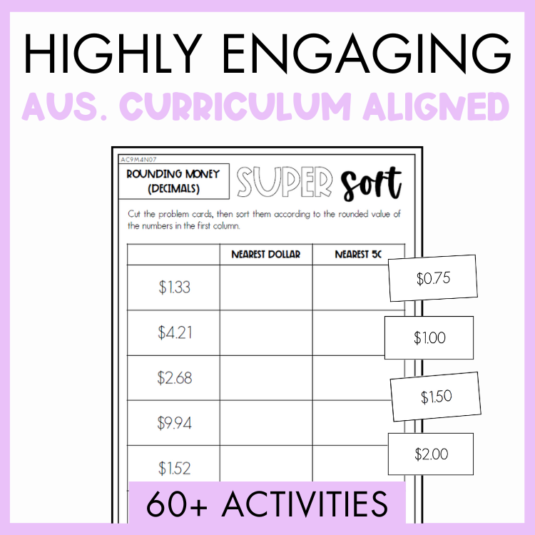 Year 4 Number & Algebra Activity Bundle