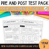 Year 3 Measurement & Space Test Pack - The Sydney Teacher