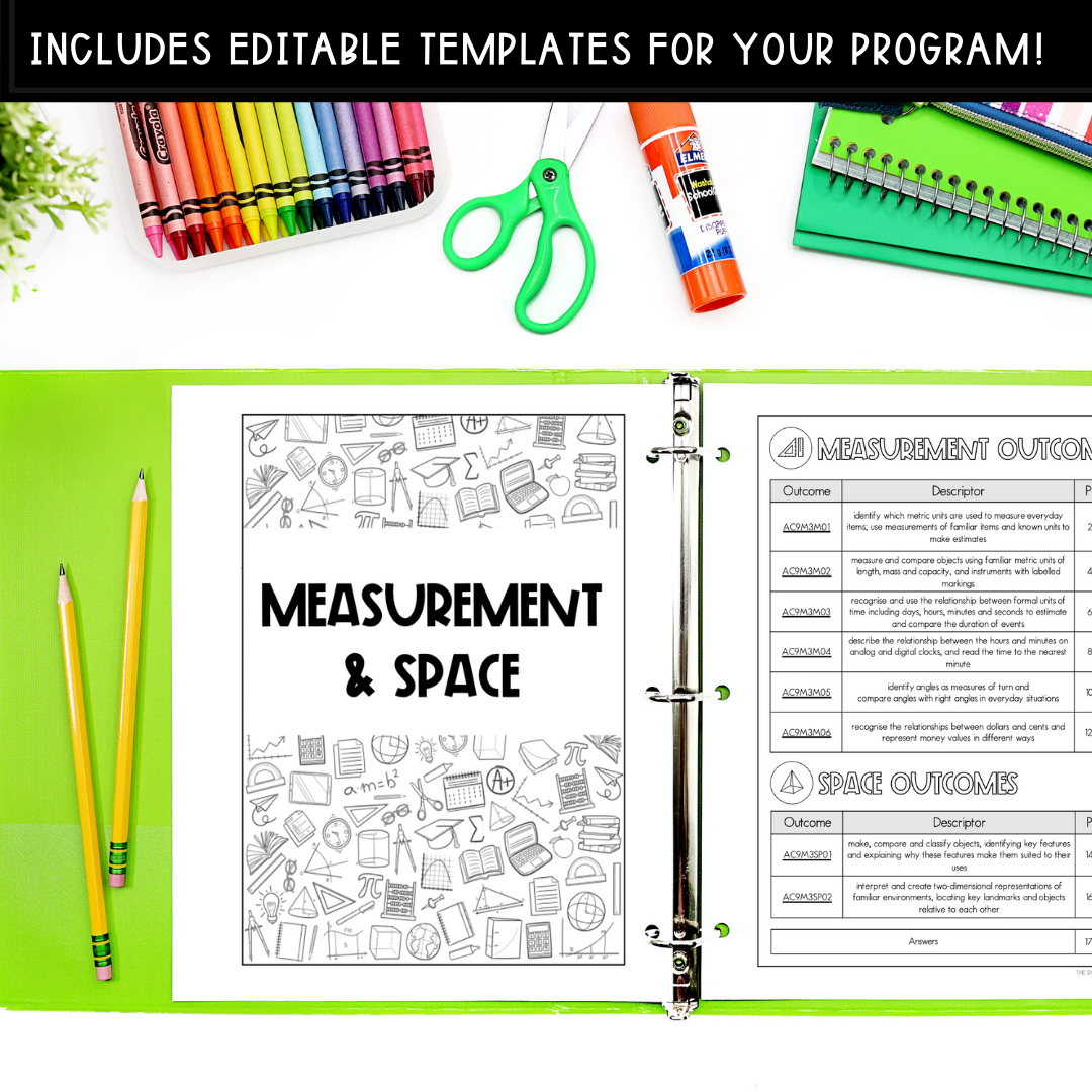 Year 3 Measurement & Space Test Pack - The Sydney Teacher