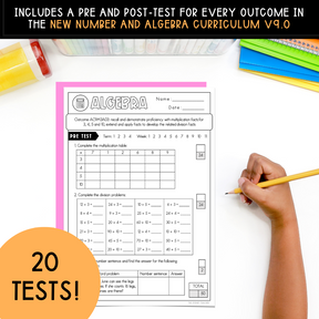 Year 3 Number & Algebra Test Pack - The Sydney Teacher