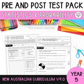 Year 5 Statistics & Probability Test Pack - The Sydney Teacher