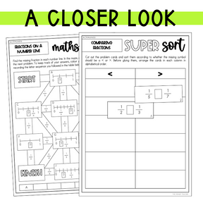 Year 6 Number & Algebra: Compare, Order & Represent Fractions (AC9M6N03) - The Sydney Teacher