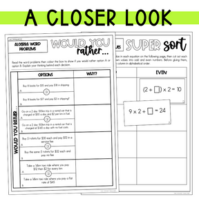 Year 6 Number & Algebra: Find Unknown Quantities in Equations (AC9M6A02) - The Sydney Teacher