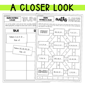 Year 6 Number & Algebra: Generate & Explain Number Patterns (AC9M6A03) - The Sydney Teacher