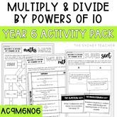 Year 6 Number & Algebra: Multiply and Divide by Powers of 10 (AC9M6N06) - The Sydney Teacher