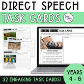 Direct Speech Task Cards