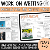 Upper Primary Work on Writing