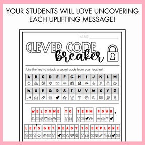 Back to School 'Clever Code Breaker'