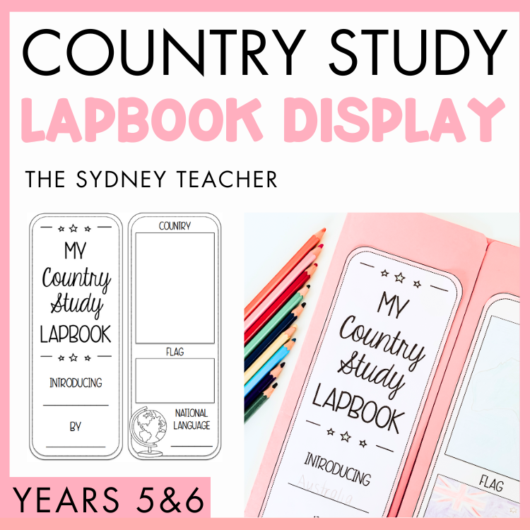 Country Study Lapbook | Perfect For The Olympics!