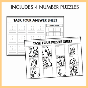 Easter Maths Escape Room | Year 3 & 4