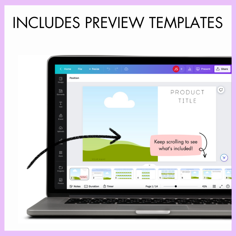 Teachers Pay Teachers Product Covers and Previews
