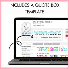 Teachers Pay Teachers Storefront Starter Kit