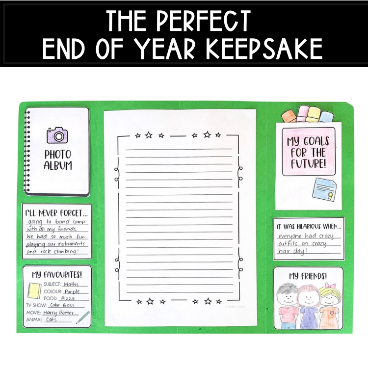 End of Year Lapbook