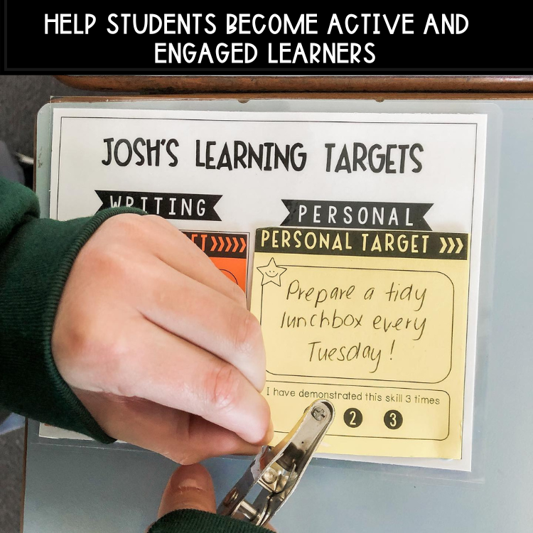 Feedback & Learning Target {BUNDLE} (for sticky notes)