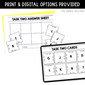 Addition and Subtraction Escape Room - Year 3 & 4 - The Sydney Teacher