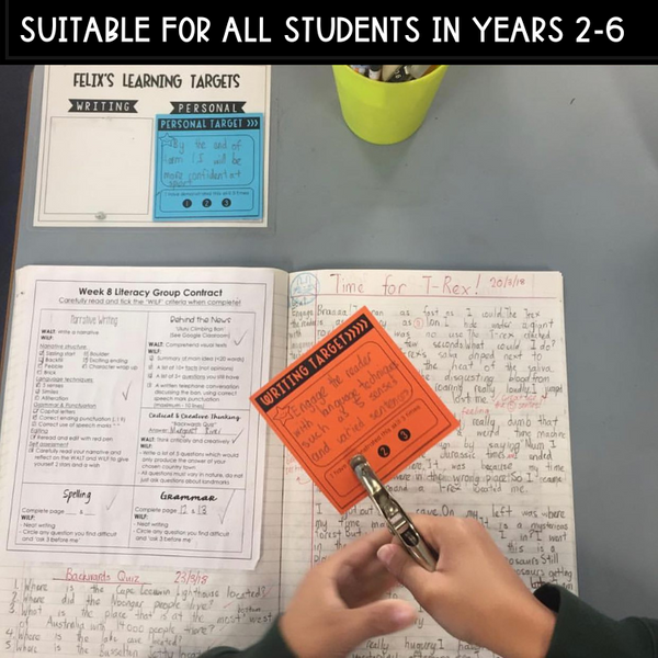 Learning Target Notes Feedback & Learning Target Sticky 'Post It' Notes Bundle ⭐️ The Sydney ...