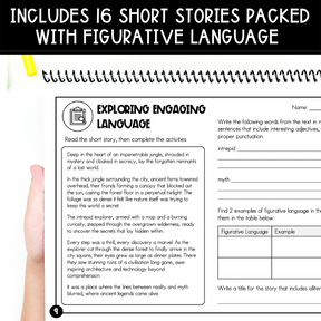 Figurative Language Short Stories - The Sydney Teacher