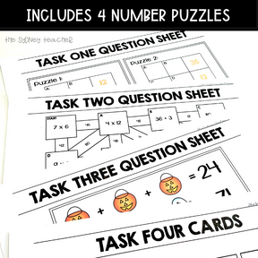 Halloween Math Escape Room - Year 3 & 4 - The Sydney Teacher