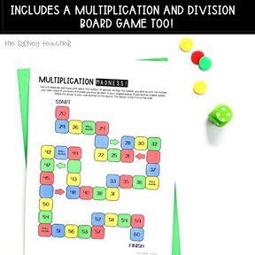 Multi-Digit Multiplication and Division Pack - The Sydney Teacher