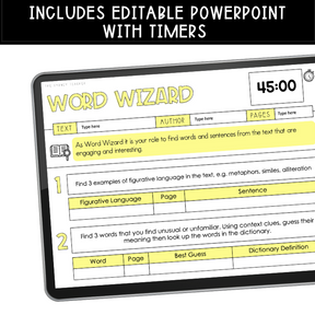 Upper Primary Literature Circle Templates - Use with ANY text! - The Sydney Teacher